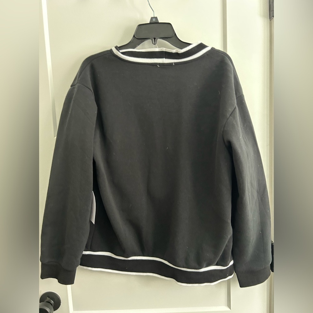 cardigan & white crop tank & socks set Juniors size M - Picture 2 of 9